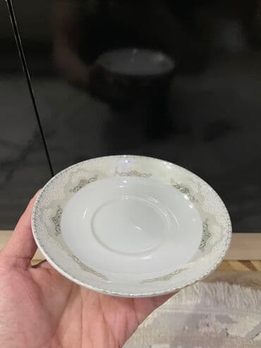 qara madonna aş nimcəsi: Nəlbəkilər, 6 ədədli dəst, rəng - Ağ — 1