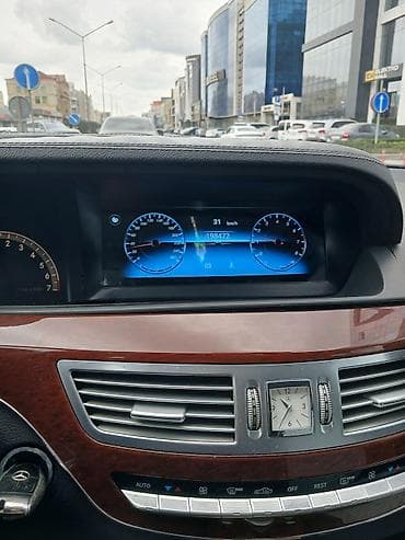 daewoo salon: Mercedes-Benz S-Class W221( 2006--2013 il üçün rəqəmsal göstərici — 1