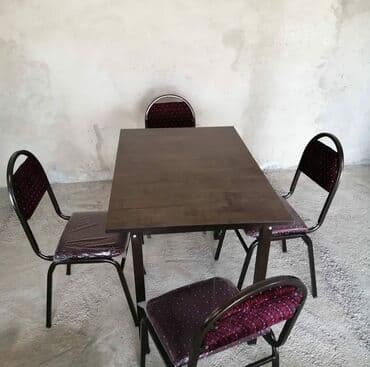 пластиковые столы и стулья бишкек: *Restoran kafe + bağ üçün stol stul dəsti* Rneg seçimi var 🌈 Ölçü — 1