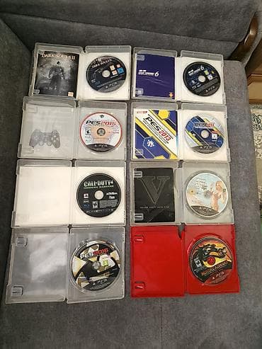PS3 üçün orijinal oyun diskləri seti - Janr müxtəlifliyi: futbol