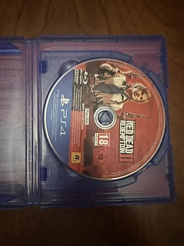 rdr 2 disk: PS4 oyun diski: Red Dead Redemption II (Rockstar Games) - Region: PS4 — 2