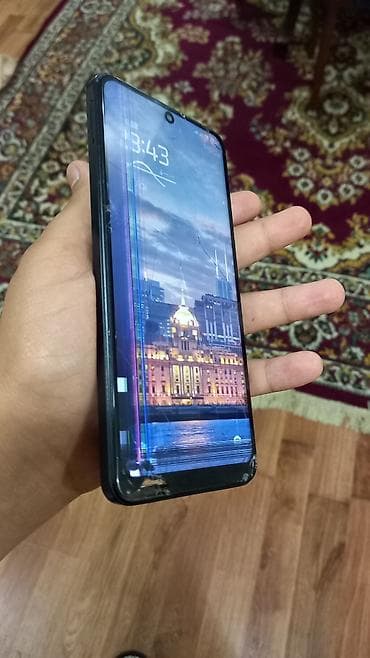asus rog strix g18: Redmi Note 12, 128 GB, rəng - Mavi, Qırıq — 1