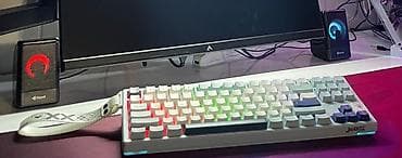 ТВ и видео: Jedel mexaniki RGB klaviatura 65% ölçü
Yenidən seçilmir qutusu da var — 3