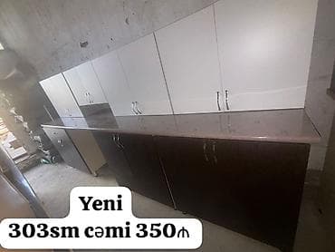 Мебель для дома на заказ: *YENİ Metbex mebeli SATILIR*‼️ Hazır əldədir Qiymet 350 manat Olcusu — 1