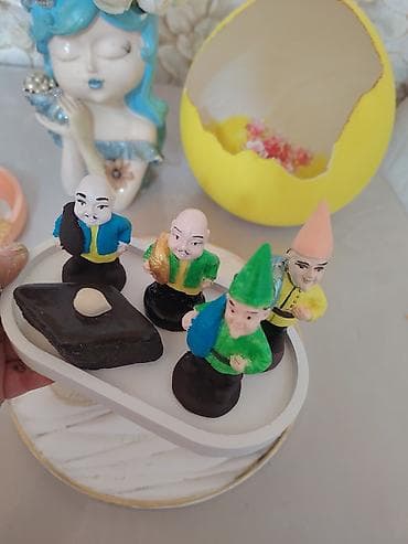 pive bockasi satilir: Novruz temalı əl işləri – boyalı heykəlciklər və dekorativ yumurtalar — 2