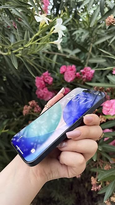 iphone 12 gence: IPhone 15 Pro, 128 GB, Blue Titanium, Zəmanət — 4