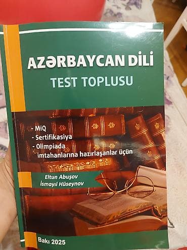 Velosiped ehtiyyat hissələri: Məhsul: “Azərbaycan Dili – Test Toplusu” Təsvir: - MiQ, Sertifikasiya — 1