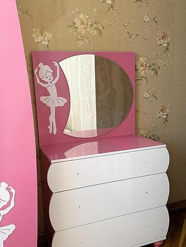 yataq: Qız üçün, 2 təknəfərlik çarpayı — 2