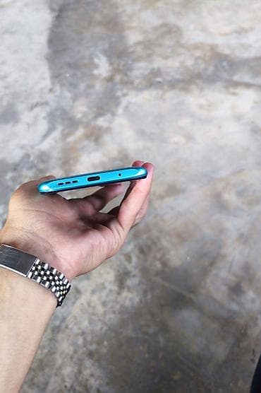 iphone 9 mini: Redmi Note 9T, 128 GB, rəng - Mavi, Barmaq izi — 6