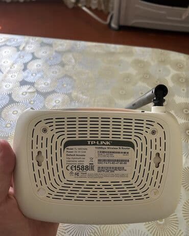 işlənmiş kamputer: Cihaz haqqında: Model: TL-WR740N Süret: 150Mbps Veziyeti: tam işlek — 5