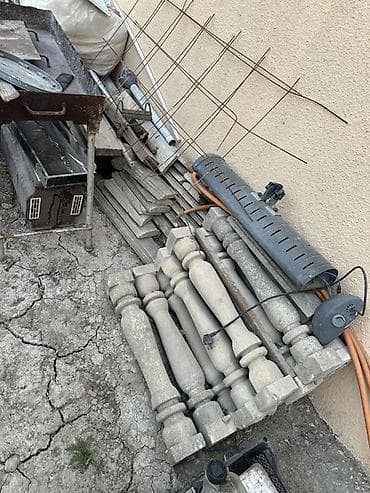 Məhəccərlər: Balyustrada və sütun elementləri dəsti Məhsul təsviri: - Təyinat — 2