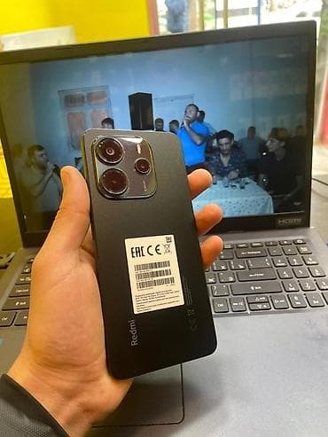 telefon karopkasi: Redmi Note 14, 256 GB, rəng - Qara — 2