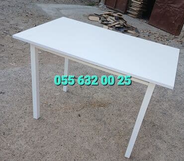 bağça üçün: Yeni, Kvadrat masa, Açılmayan, Stullar ilə, Dəri — 6