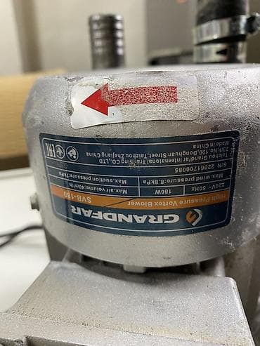 GRANDFAR SVB-180 yüksək təzyiqli vortex blower (hava kompressoru)