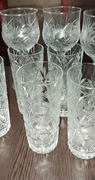 karaca qranit qazan desti: Stəkanlar, rəng - Ağ, Şüşə, Türkiyə — 6