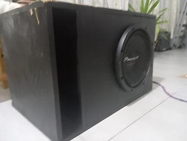 Автоэлектроника: Pioneer Champion Series subwoofer + portlu taxta korpus - — 1