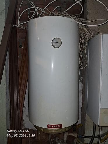 duş altlığı: Fresh markalı elektrikli su qızdırıcısı (şaquli tip)

100 L — 3