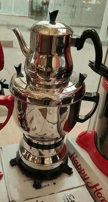 samavar: Samovar elektrik samovar Happy Home Turk istehsali 6 litr tutumlu — 2