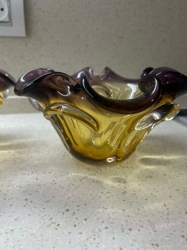 набор ножей: Kasalar, 2 ədədli dəst, rəng - Sarı, Şüşə — 3