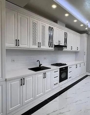 Sifarişlə mətbəx dəsti, Özü çəkən petlələr, MDF, Kredit yoxdur, Pulsuz çatdırılma