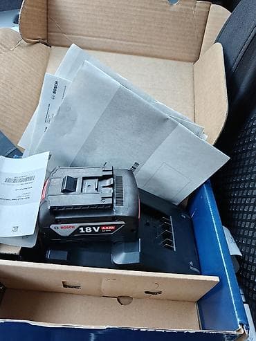 Bosch 18V Li-Ion akkumulyator və sürətli şarj cihazı seti -