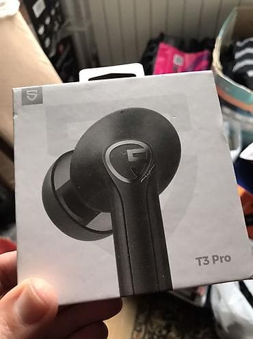 Simsiz (Bluetooth) Qulaqcıqlar, rəng - Qara