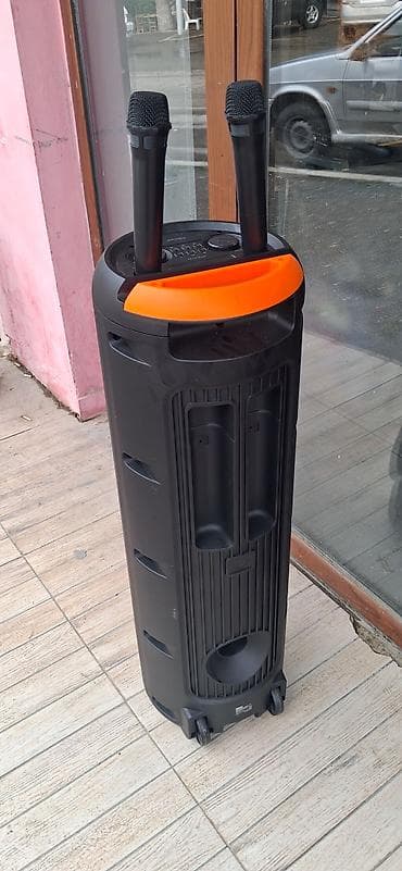 magintafon satisi: Portativ karaoke səs sistemi – KBroad KTS-2142 Xüsusiyyətlər: - 3 — 5