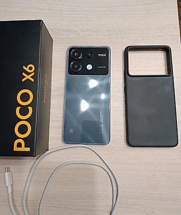 gt 710: Poco X6, 256 GB, rəng - Göy, Barmaq izi, Face ID — 3