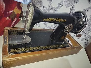 химия 9 класс e derslik: Mexaniki tikiş maşını – klassik retro model - Korpus: dözümlü çuqun — 2