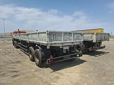 tufan m50 2021: Yük avtomobili üçün bortlu qoşqu (trailer) - Tip: Uzun bortlu, metal — 2