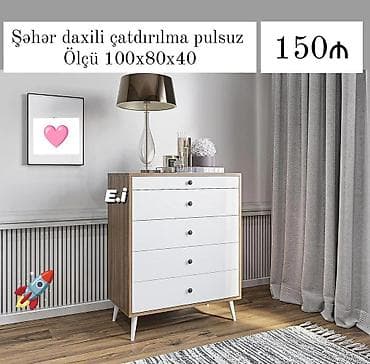taxta komod: Güzgüsüz — 1