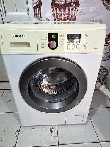 et masini: Paltaryuyan maşın Samsung, 6 kq, İşlənmiş, Avtomat, Qurutma var, Pulsuz çatdırılma, Ödənişli çatdırılma — 2