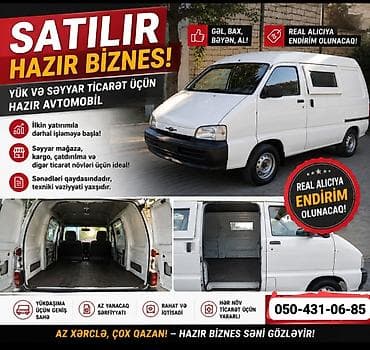 Hazır biznes üçün yük və səyyar ticarət avtomobili - Mobil mağaza