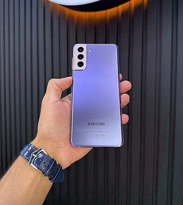 honor band 6: Samsung Galaxy S21, 256 GB, rəng - Bənövşəyi, Sensor — 1