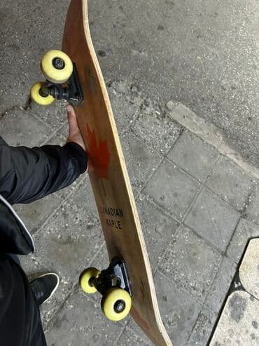 fenerbahce forması: Skateboard – Canadian Maple taxtası - Gövdə: “Canadian Maple” yazılı — 5