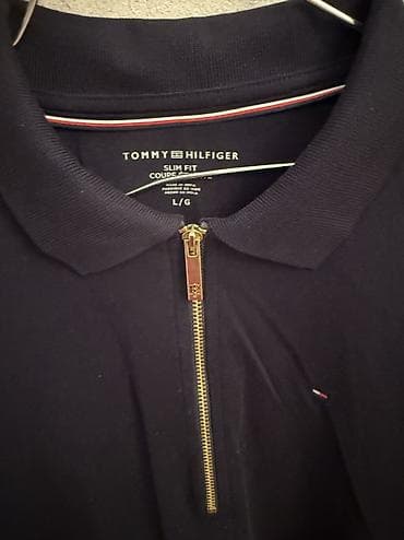 Şəkilləri yana sürüşdürün Tommy Hilfiger 28 azn 40 olçü tünd göy rəng — 2
