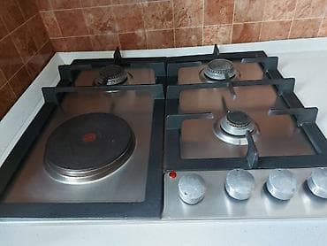 Qarışıq sobası Quraşdırılan, 4 gözlü