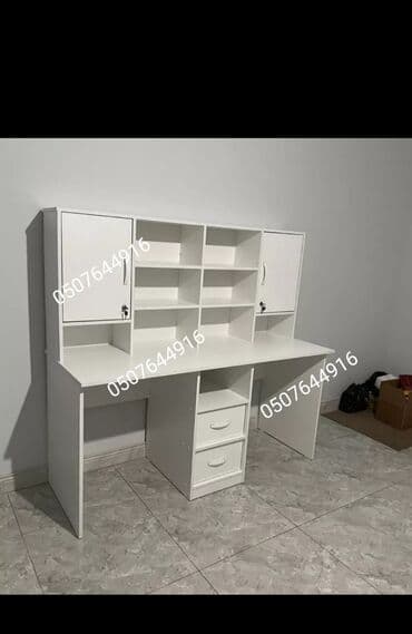 детская парта со стульчиком: Для девочки и мальчика, Новый, С выдвижными ящиками, Письменный стол, Без стульев — 7