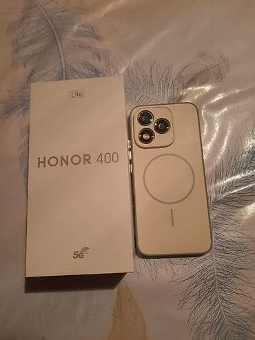 Honor 400 Lite, 256 GB, rəng - Bej, Barmaq izi