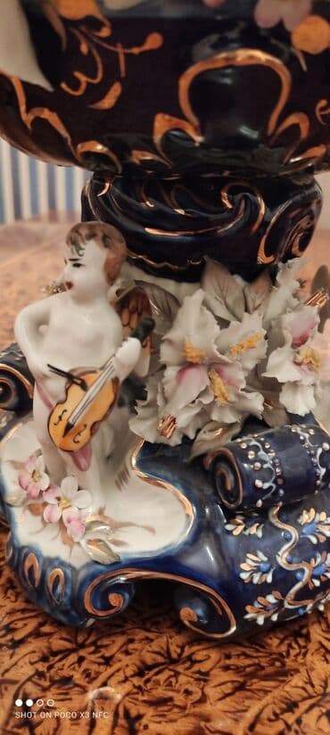 meyvə qablari: Əl işi olan original vaza.Təkrarı yoxdur. Qiyməti 300 man — 5