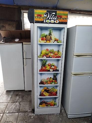 Vita 1000 brendləməli şüşə qapılı vitrin soyuducu - Ticarət — 2
