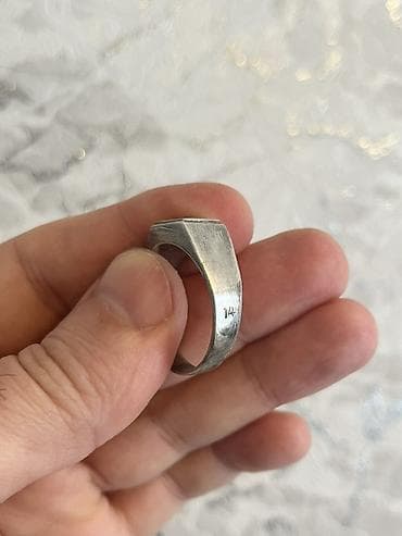 nisan uzuk: Üzük, Gümüş, Qaşsız — 4