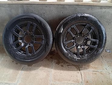 avto maşınlar: 4 ədəd komplekt disk və şin dəsti - Diametr: təxmini R14 (şin — 5