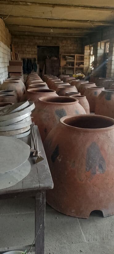 ayran aparatı satılır: Ənənəvi gil küplər – iri həcmli saxlama qabları. salam — 6