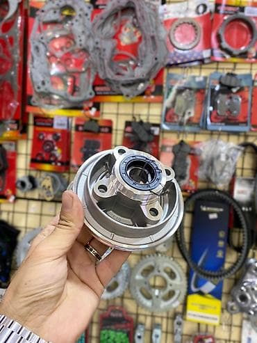 lezva disk elantra: Moped/skuter üçün ön təkər mərkəzi (hub) – rulmanlı - Material — 1