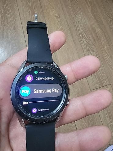 Smart saat, Samsung, Sensor ekran, rəng - Qara — 3
