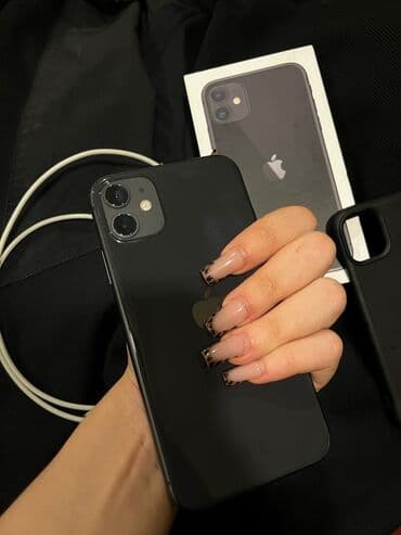 iphone 11 qiymeti 2 ci el: IPhone 11, Qara, Face ID — 7