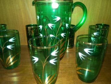 şüşə banka istehsalı: Pribor 5stekanli cexiya — 1