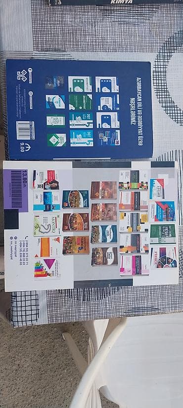 Kimya və riyaziyyat üzrə hazırlıq kitabları dəsti Tərkib: - Kimya — 2