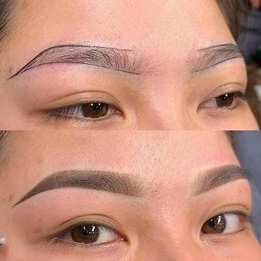 Xidmət: Qaş permanent makiyajı (microblading/ombré pudra texnikası) — 3